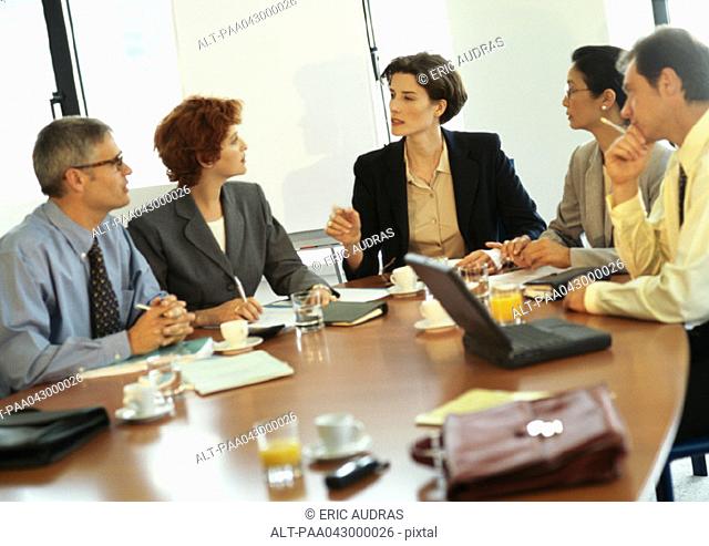 Group of business people in conference room