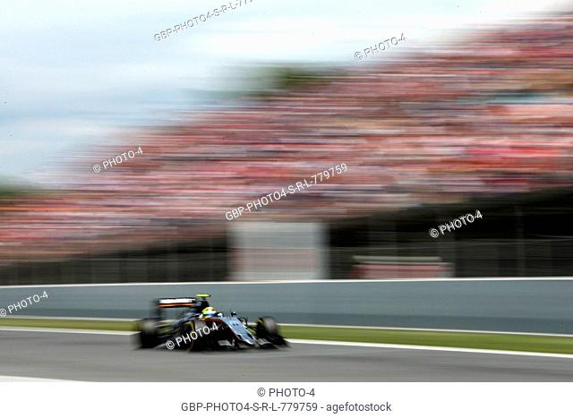 14.05.2016 - Qualifying, Sergio Perez (MEX) Sahara Force India F1 VJM09