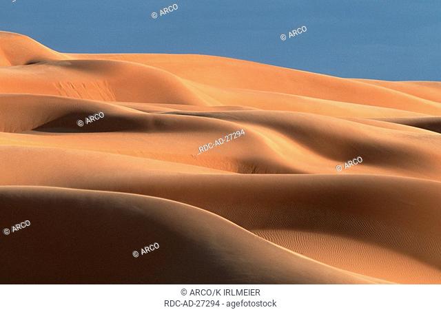 Sand Dunes Sahara Erg Ubari Lybia