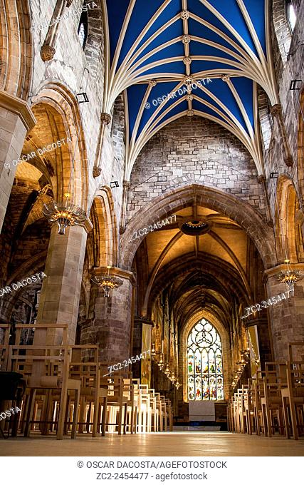 St. Giles' Cathedral, Edinburgh, Scotland, UK