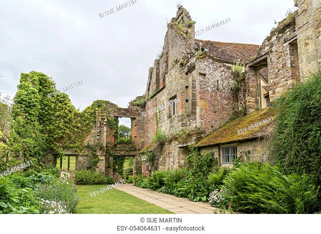 Scotney Castle and garden, Lamberhurst, Kent, UK