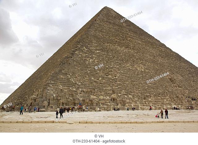 The Great Pyramid of Giza, Pyramid of Khufu, Cairo, Egypt