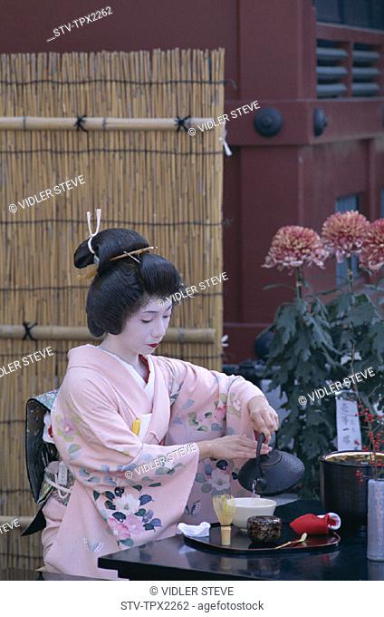 Apprentice, Asia, Ceremony, Geisha, Holiday, Honshu, Japan, Landmark, Maiko, Model, Performing, Released, Tea, Tokyo, Tourism, T