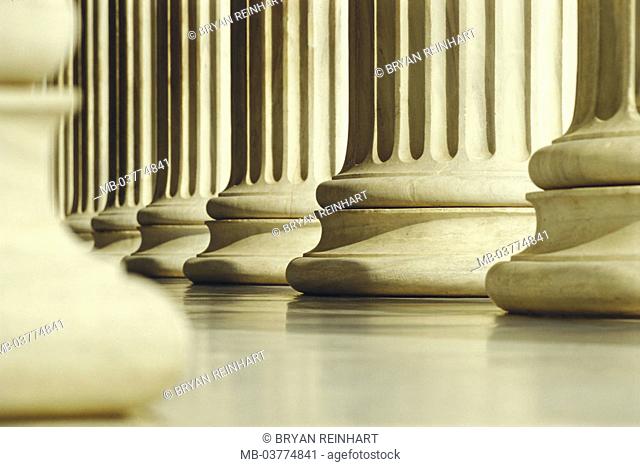 Columns, detail, pedestals   Temples, column temples, column hall, construction, style, architecture, architecture, supports, stone columns, Bauglieder, basis