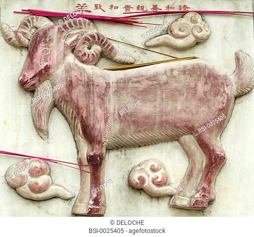 ZODIAC<BR>Chinese zodiac sign - the Goat
