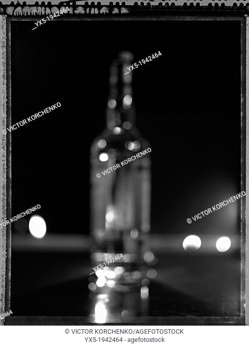 Bottle of Glenmorangie - blurred image