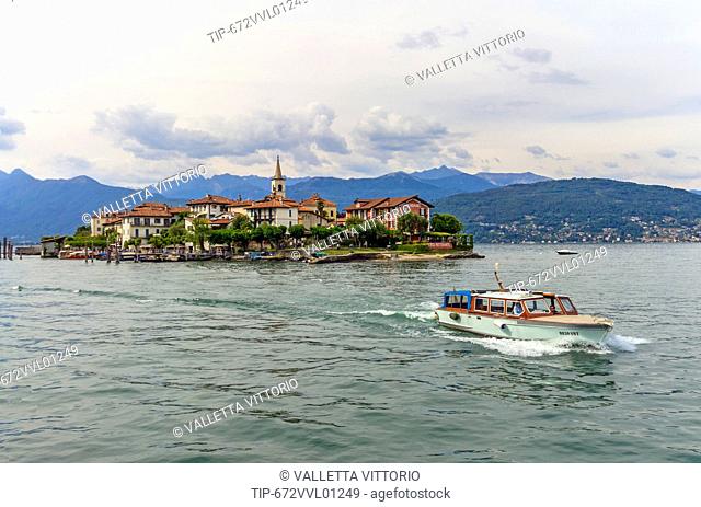 Italy, Piedmont, Lake Maggiore, Isola dei Pescatori