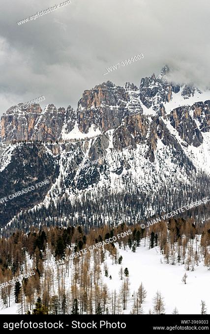 Croda da Lago, Veneto, Dolomites, Italian Alps