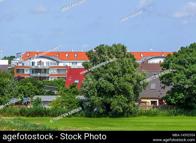 Vacation homes, Dorumer Neufeld, Dorum, Lower Saxony, Germany, Europe