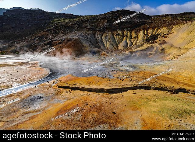 Geothermal area, KrÃ½suvík, Iceland