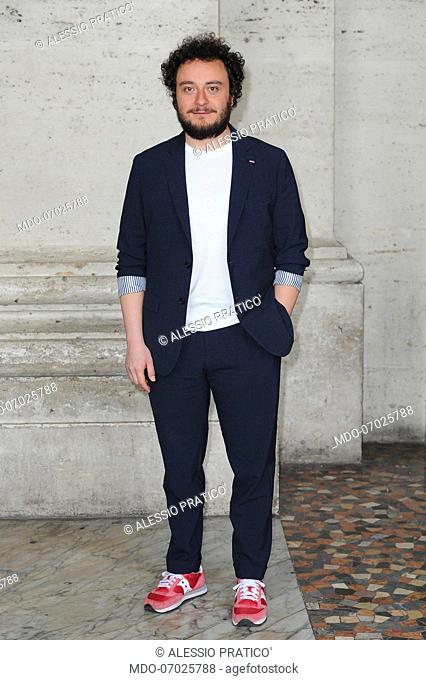 Italian actor Alessio Pratico' attends Lo spietato photocall, produced by Rai and Netflix, at The Space Cinema Moderno. Rome (Italy), April 4th, 2019