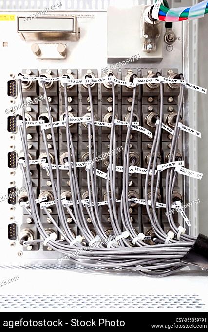 Telecommunication expansion terminator device node on Server rack