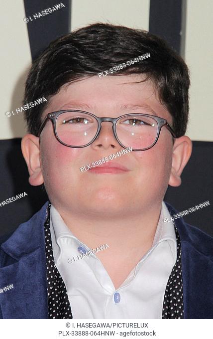 Archie Yates 10/15/2019 The Los Angeles Premiere of ""Jojo Rabbit"" held at the Hollywood American Legion Post 43 in Los Angeles, CA. Photo by I