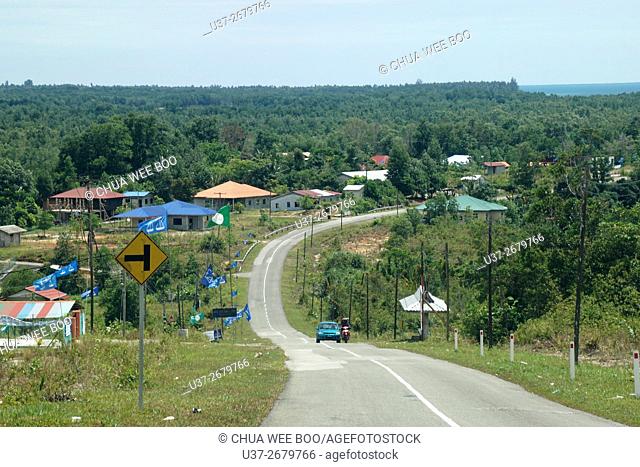 Kuching-Telaga Air Road, Matang, Sarawak, Malaysia