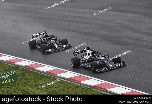 10.10.2021, Istanbul Park Circuit, Istanbul, Formula 1 Turkish Grand Prix 2021, in the picture Yuki Tsunoda (JPN # 22), Scuderia AlphaTauri Honda