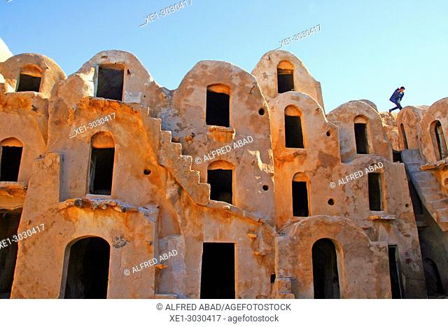 Ksar Ouled Soultan, traditional Berber architecture, Tunis