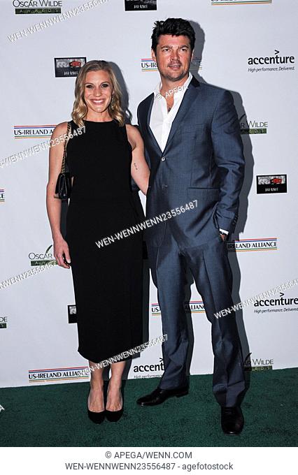 Oscar Wilde Awards 2016 held at Bad Robot Productions in Santa Monica, Los Angeles - Arrivals Featuring: Katee Sackhoff, Karl Urban Where: Los Angeles