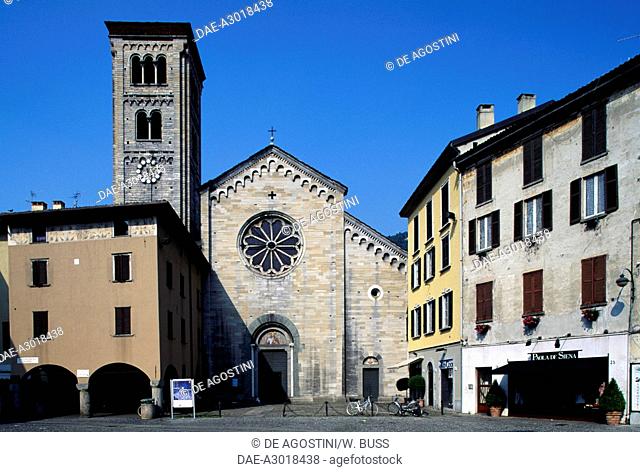 Basilica of St Fidelis, 1120, Como, Lombardy. Italy, 12th century