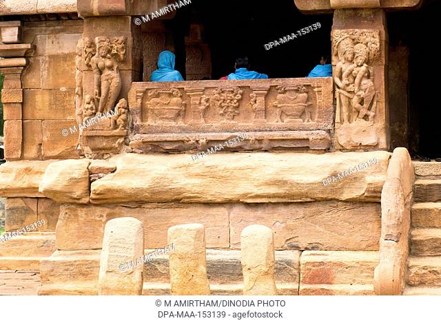 Ladkhan temple built in 7th century ; Aihole ; Karnataka ; India