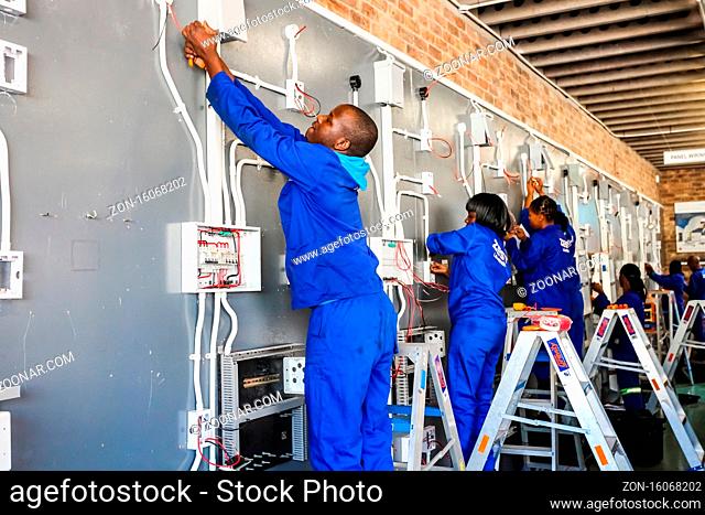 Johannesburg, South Africa - May 8 2012: Vocational Skills Training Centre in Africa