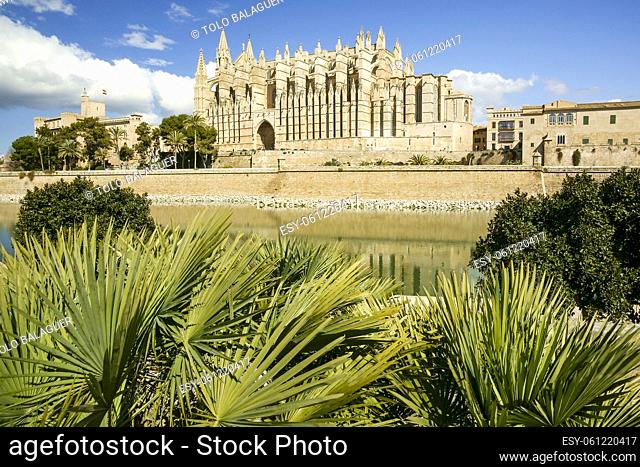 Catedral de Mallorca , siglo. XIII a siglo. XX). Palma. Mallorca. Islas Baleares. España