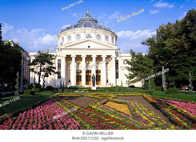 Piata George Enescu, Romanian Athenaeum Concert Hall, Bucharest, Romania, Europe