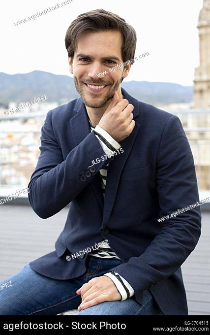 Marc Clotet poses for a photo session on Malaga Film Festival March 24, 2017 in Malaga, Spain