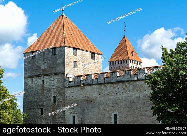 Estonia, Baltic Sea island of Saaremaa, island capital Kuressare, Bishop's Castle