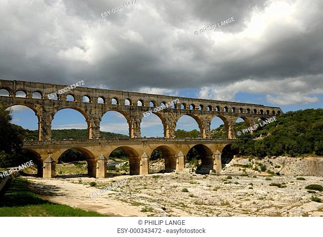 Römisches Aquädukt Pont du Gard