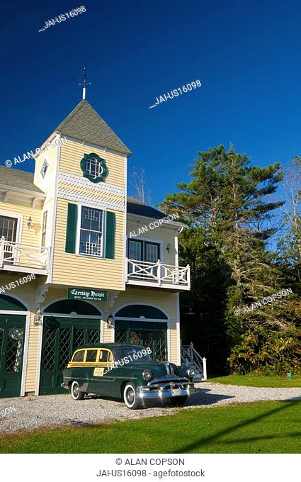 USA, Maine, Pemaquid Peninsular, Hotel Pemaquid Carraige House
