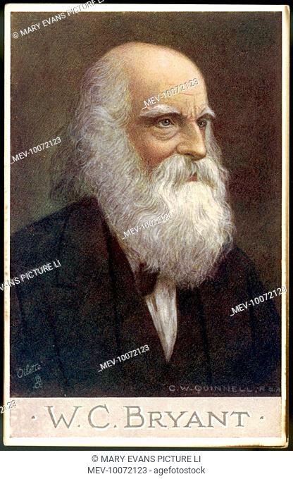 WILLIAM CULLEN BRYANT American poet and editor