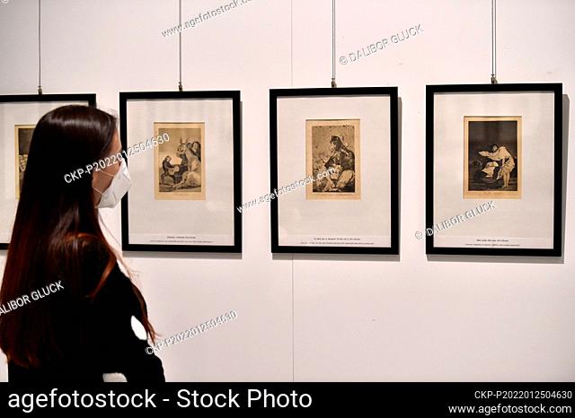 The Regional Gallery of Fine Arts in Zlin opened ""Francisco Goya: Los caprichos (The Caprices)"" exhibition, series of graphic sheets created by the Spanish...