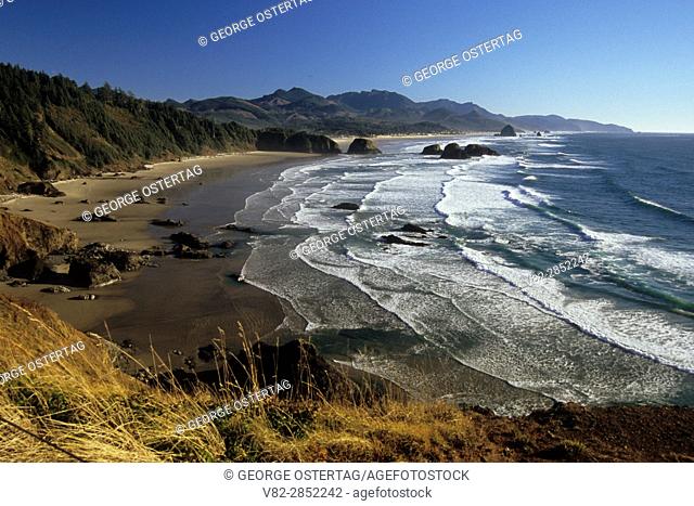 Ecola Point view, Ecola State Park, Lewis and Clark National Historical Park, Oregon