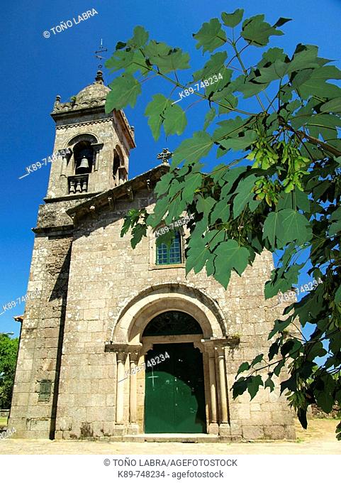 Santa Susana churche, Santiago de Compostela. Galicia, Spain