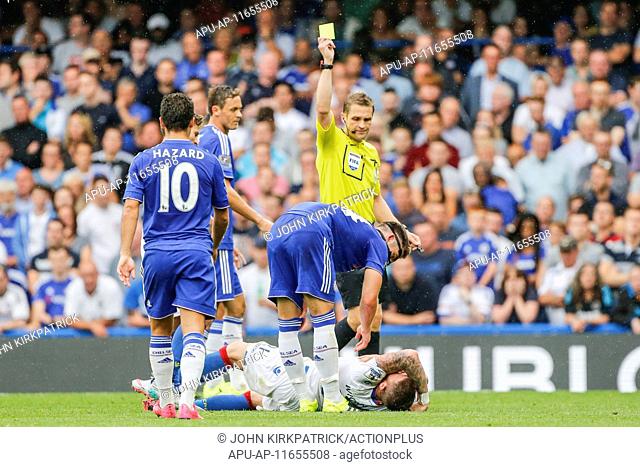 2015 Barclays Premier League Chelsea v Crystal Palace Aug 29th. 29.08.2015. Stamford Bridge, London, England. Barclays Premier League