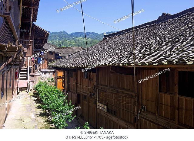 Jidao ancient village of Miao people, Kaili, Guizhou Province, PR China