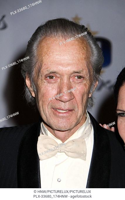 David Carradine 02/22/09 ""The 19th Annual Night of 100 Stars"" @ Beverly Hills Hotel, Beverly Hills Photo by Megumi Torii/HNW / PictureLux File Reference #...