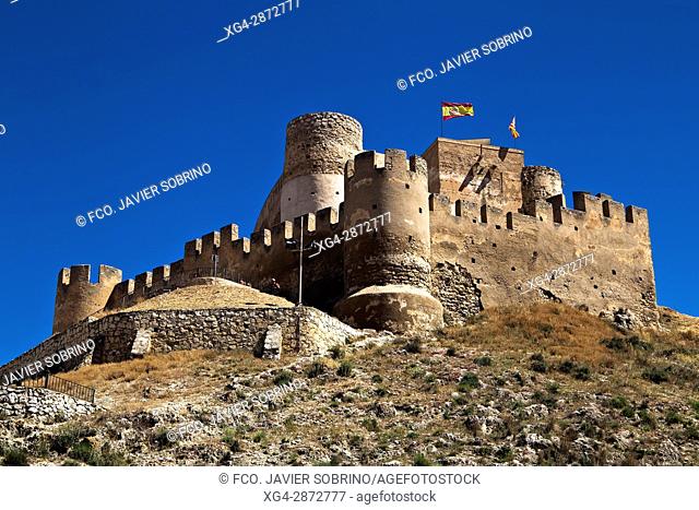 Castillo de Biar. Comarca del Alto Vinalopó. Alicante. Comunidad Valenciana. España. Europa