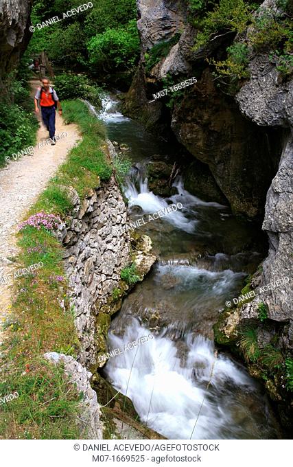 Puron river pass, Burgos&Alava, Spain, Europe