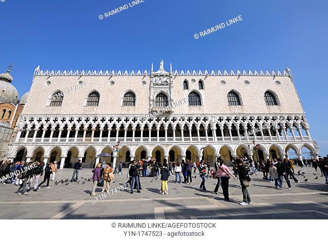 Doge's Palace, Venice, Veneto, Italy, Europe