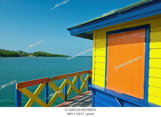 Bridge of Lovers, Island of Providencia, Archipelago of San Andres and Providencia, Colombia, South America