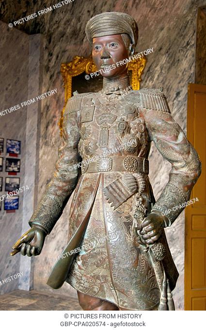 Vietnam: Emperor Khai Dinh (8 October 1885 - 6 November 1925), 12th emperor of the Nguyen Dynasty, Tomb of Emperor Khai Dinh, Hue