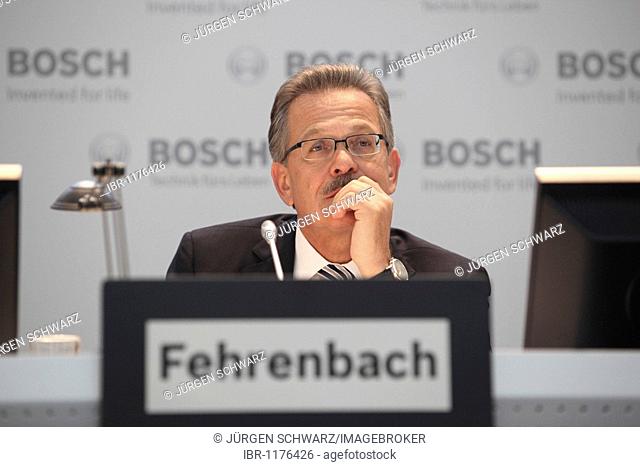 Franz Fehrenbach, Chairman and CEO, Robert Bosch GmbH