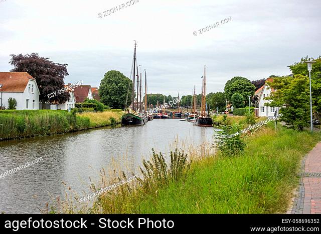 impression of Carolinensiel, a town at the North sea coast in Germany