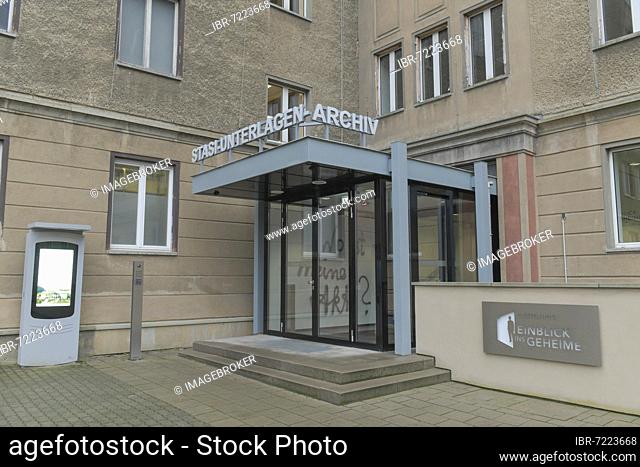 House 7, Stasi Archives, Ruschestrasse, Lichtenberg, Berlin, Germany, Europe