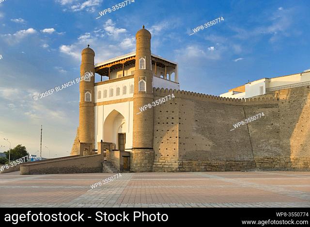 Uzbekistan , Bukhara City, (W. H. ), Ark Fortress, Western Gate