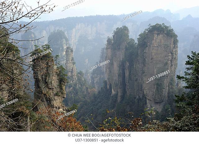 Mount Tianzi, Zhangjiajie National Forest Park, Zhangjiajie, Hunan, China