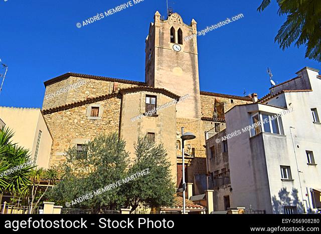 Sant Marti Parish, Calonge Girona Spain.
