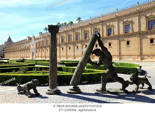 Spain, Andalusia, Seville, Parliament of Andalusia,