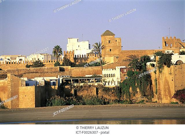 Morocco, Rabat, Oudaya Kasbah, cafe Maure